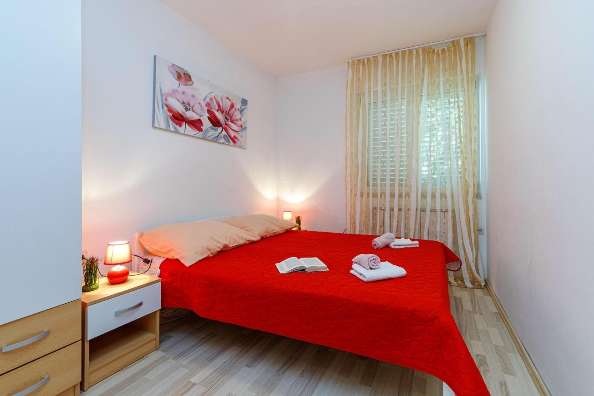 Seaview Apartment Tina Krk Island - Happy Rentals คิร์ก ภายนอก รูปภาพ