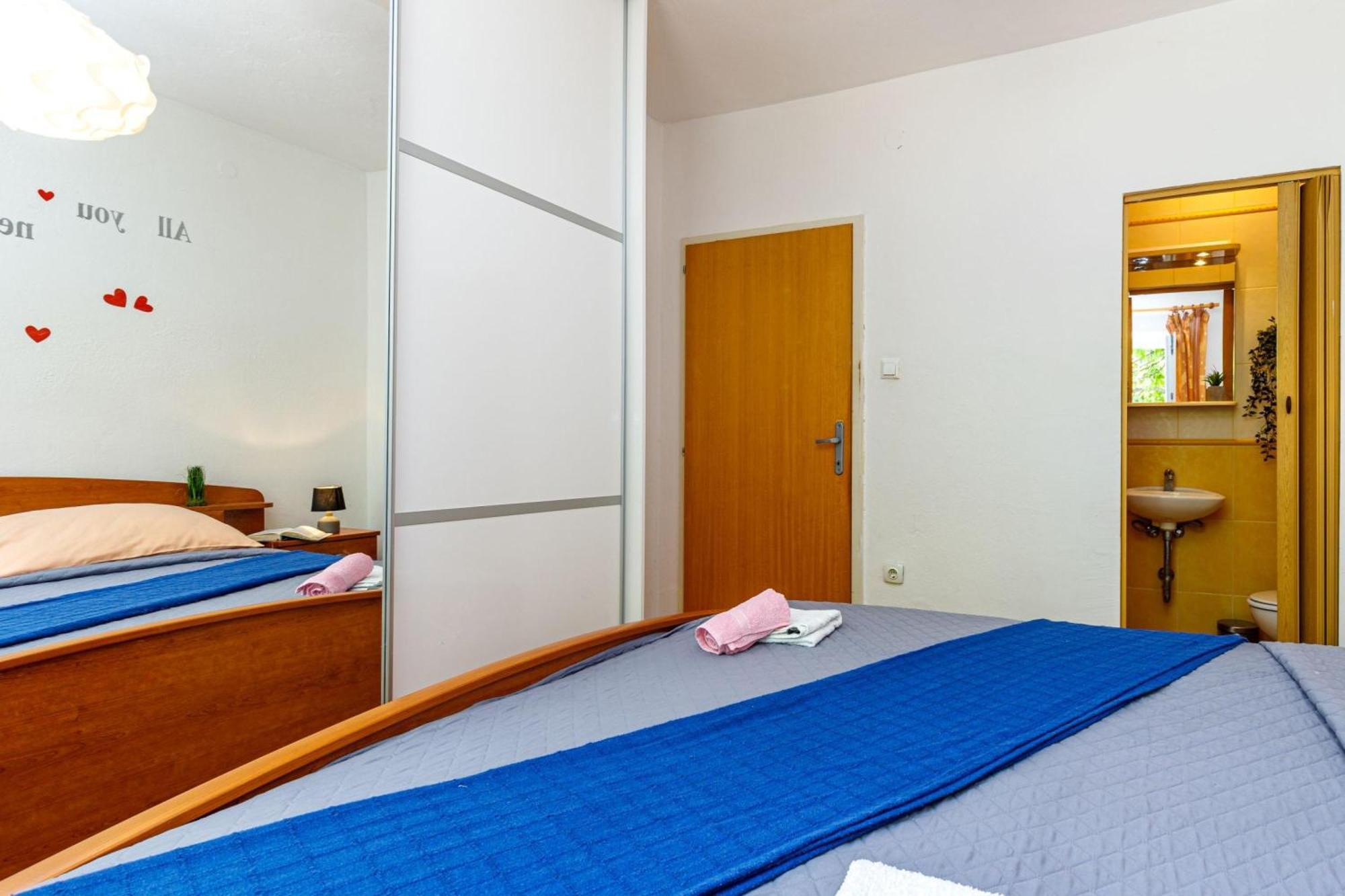 Seaview Apartment Tina Krk Island - Happy Rentals คิร์ก ภายนอก รูปภาพ
