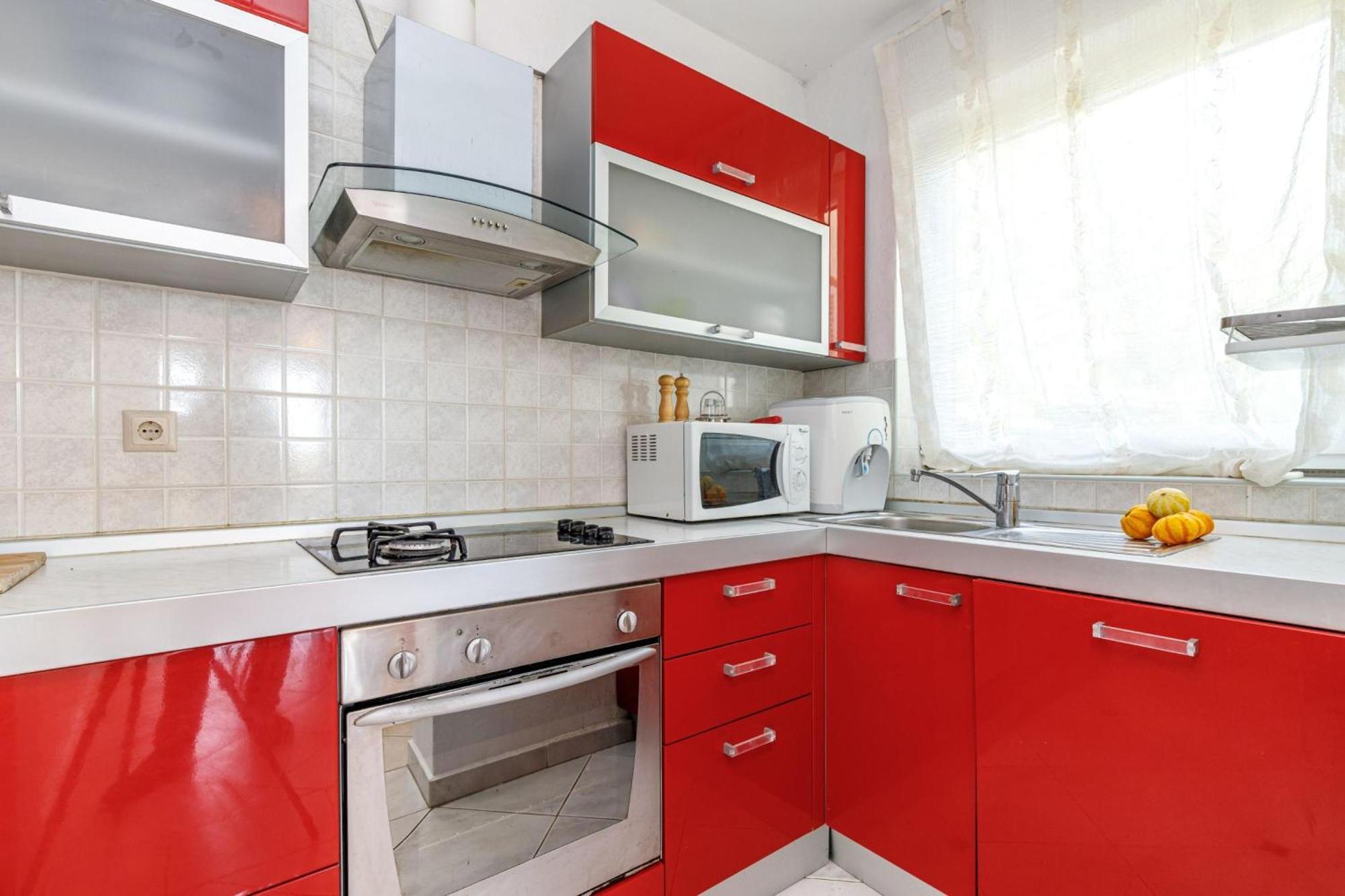 Seaview Apartment Tina Krk Island - Happy Rentals คิร์ก ภายนอก รูปภาพ